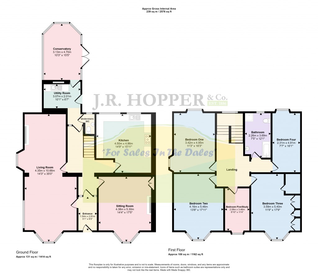 Floorplans For Brough, Kirkby Stephen