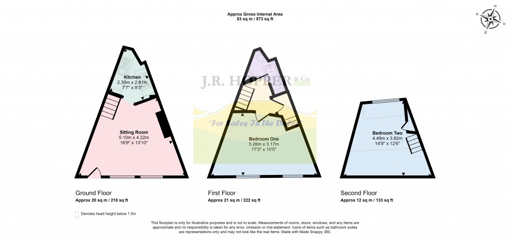 Floorplans For Askrigg, Leyburn, North Yorkshire