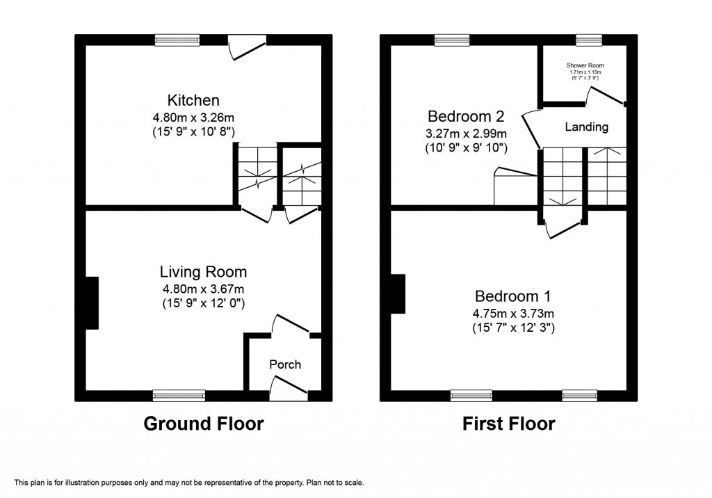 Floorplans For Bellerby, Leyburn, North Yorkshire