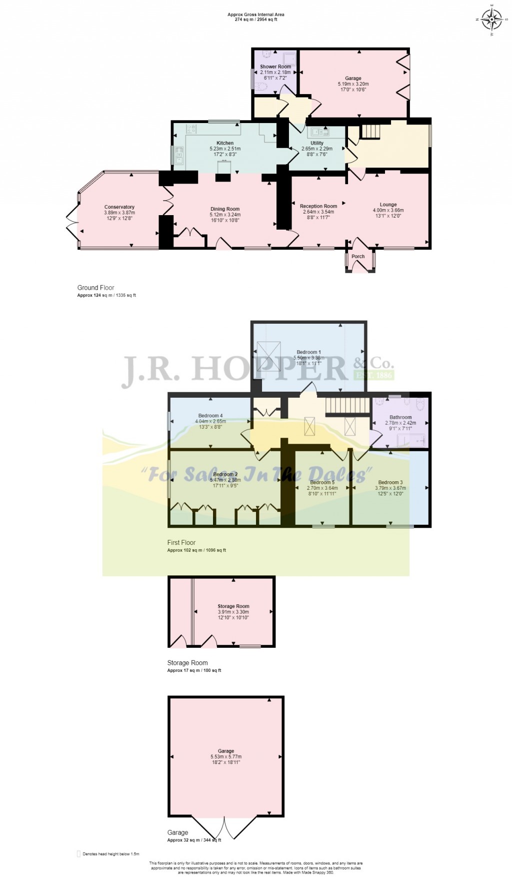 Floorplans For Appleby-in-Westmorland, Cumbria