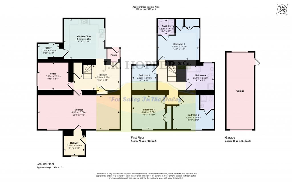 Floorplans For Barras, Kirkby Stephen