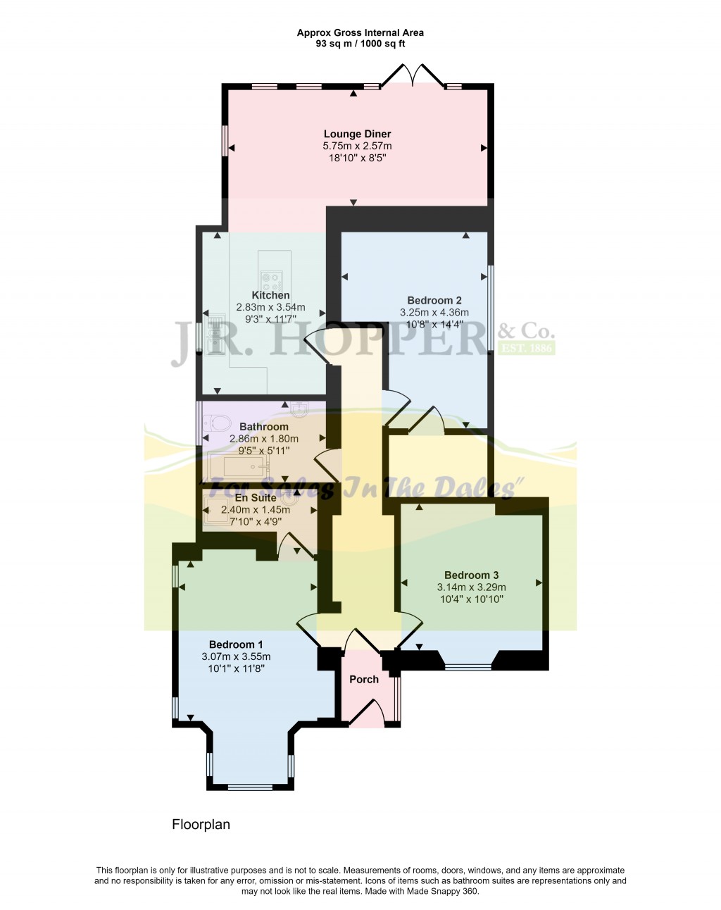 Floorplans For Bolton, Appleby-in-Westmorland, Cumbria
