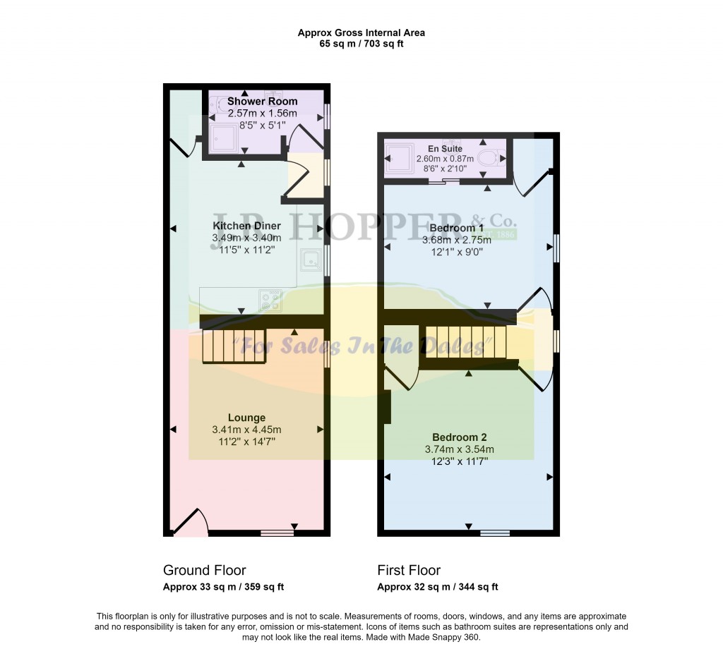 Floorplans For Hawes, Gayle