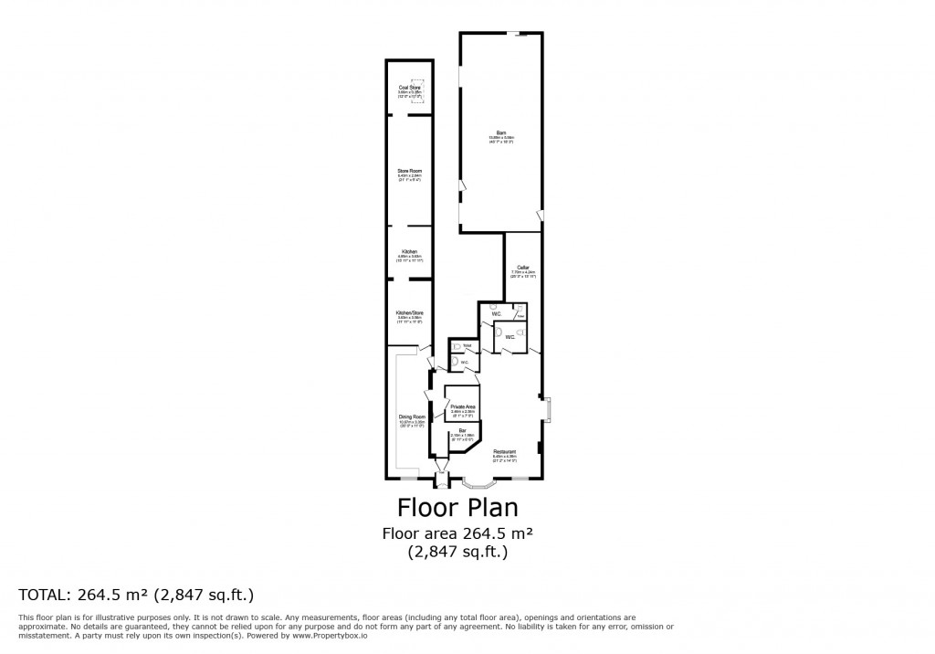 Floorplans For Brough, Kirkby Stephen