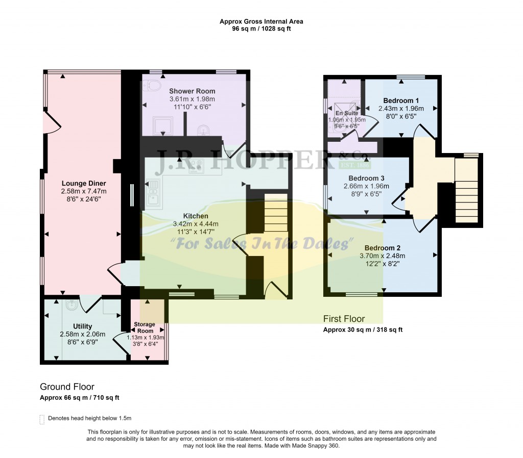 Floorplans For Appersett, Hawes