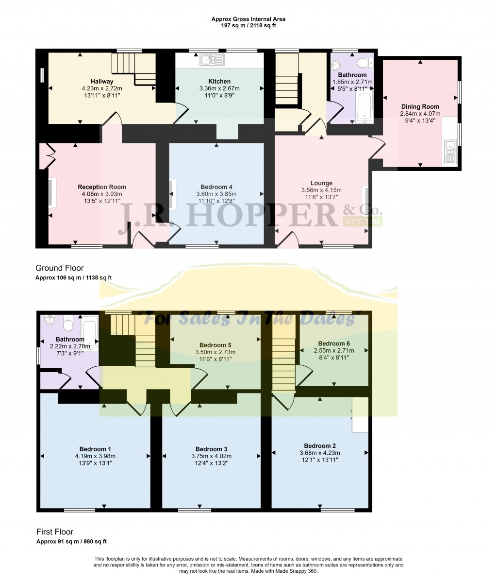 Floorplans For Kirkby Stephen, North Stainmore