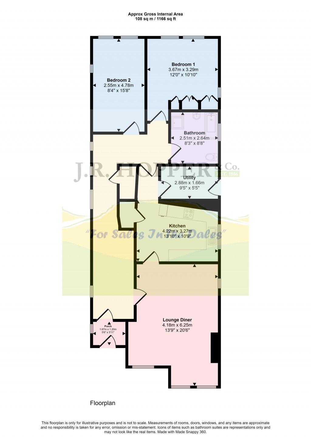 Floorplans For Kirkby Stephen, Ravenstonedale