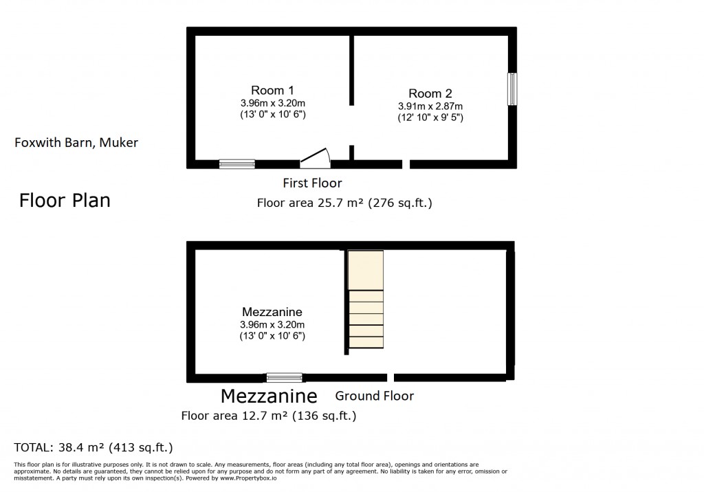 Floorplans For Richmond, Muker