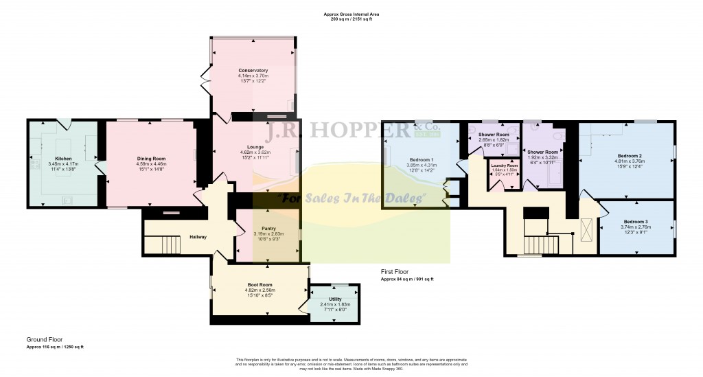 Floorplans For Kirkby Stephen, Cumbria