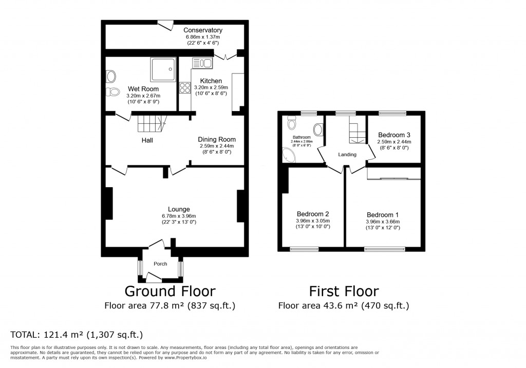 Floorplans For Ingleton, Carnforth, North Yorkshire