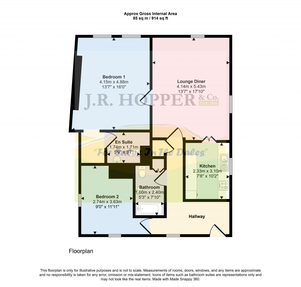 Floorplans For Appleby-in-Westmorland, Cumbria