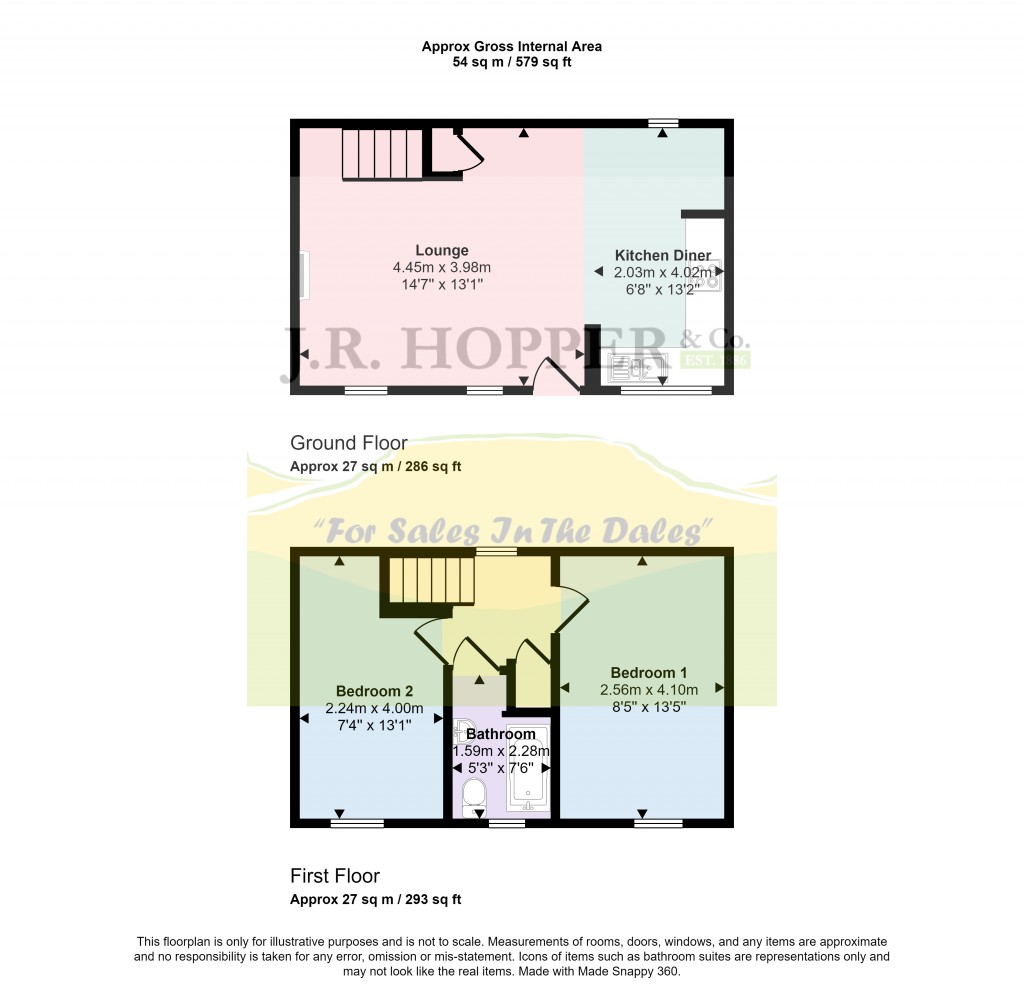 Floorplans For Askrigg, Leyburn