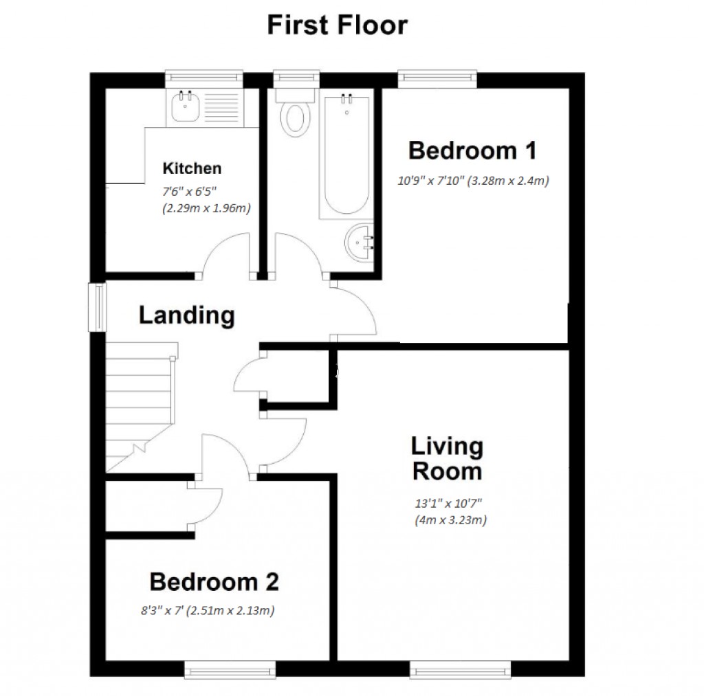 Floorplans For Ingleton, Carnforth, North Yorkshire