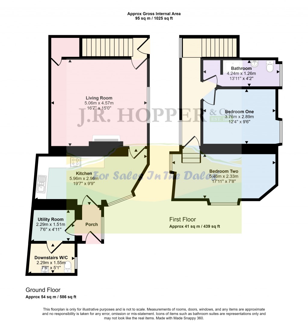 Floorplans For Askrigg, Leyburn, North Yorkshire