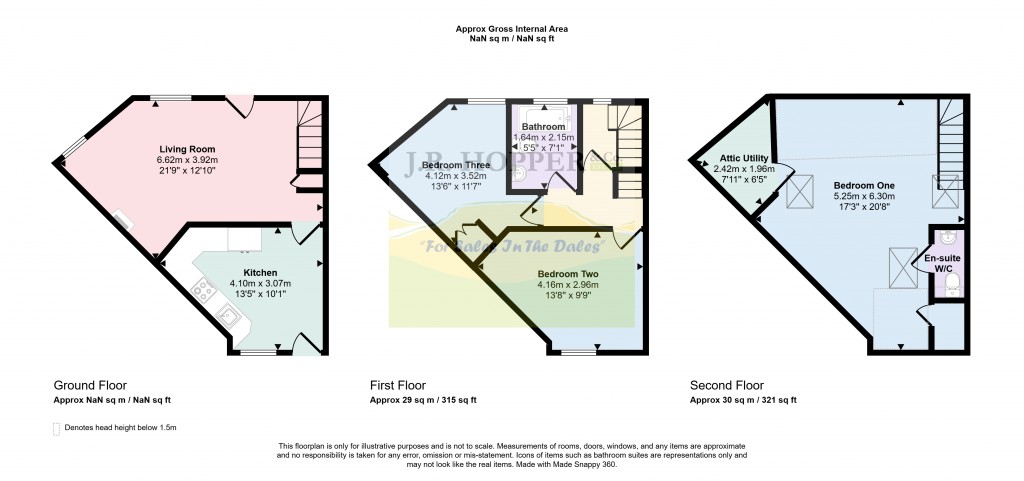 Floorplans For Kirkby Stephen, Cumbria