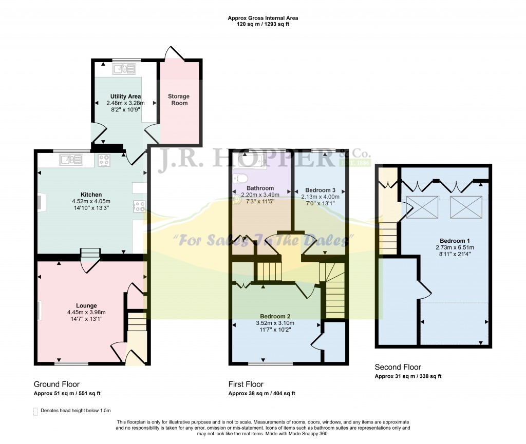 Floorplans For Kirkby Stephen, Cumbria