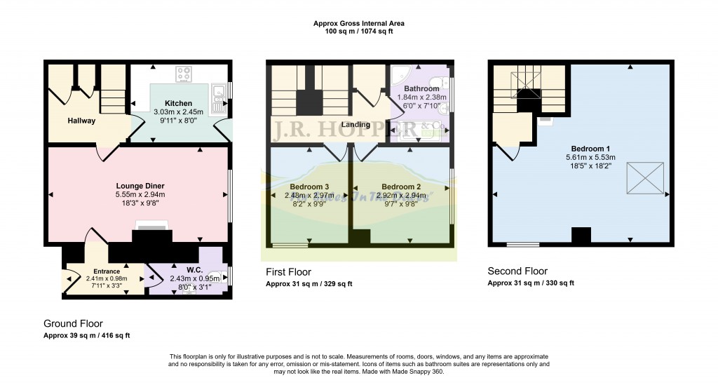 Floorplans For Kirkby Stephen, Cumbria